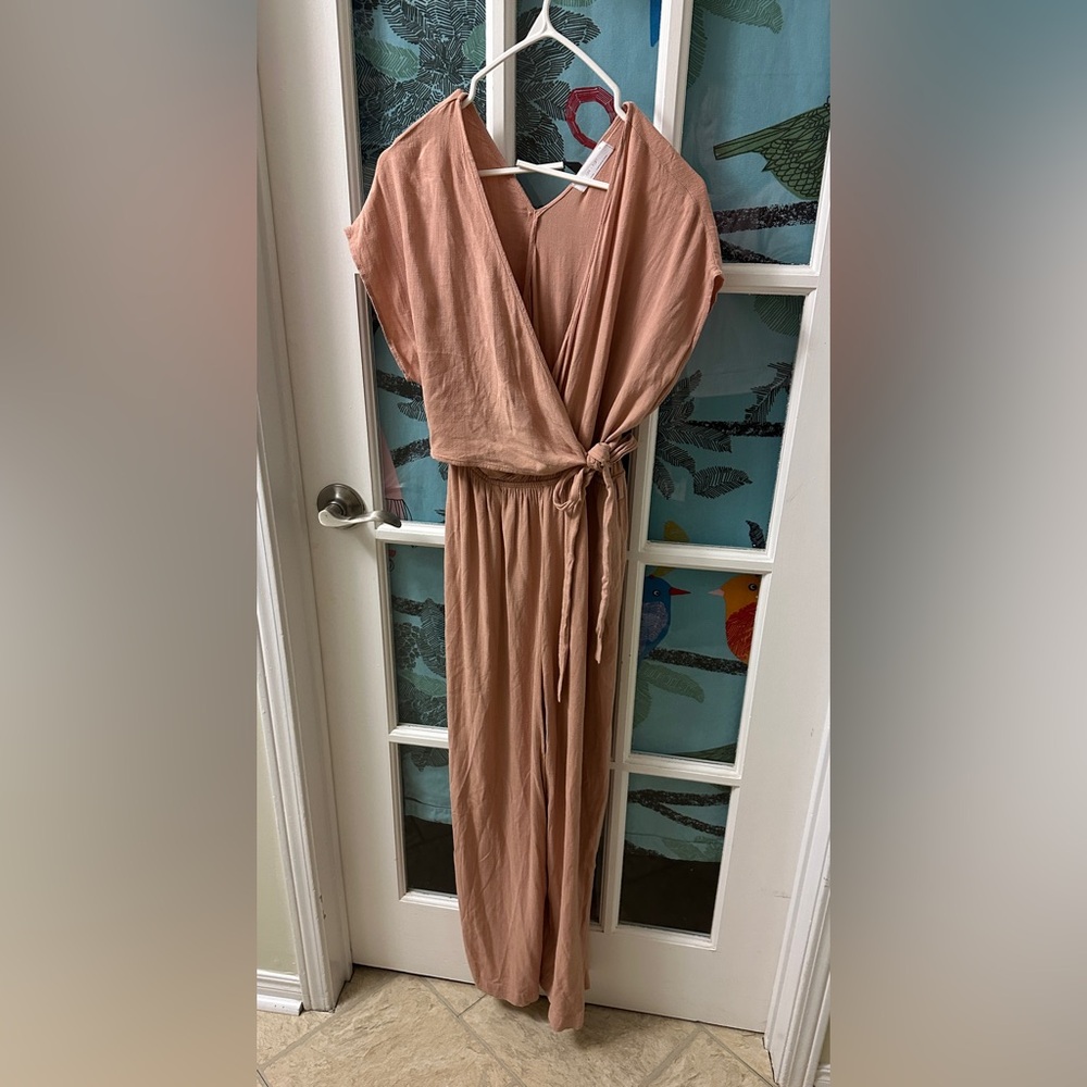Oak & Fort wrap around jumpsuit